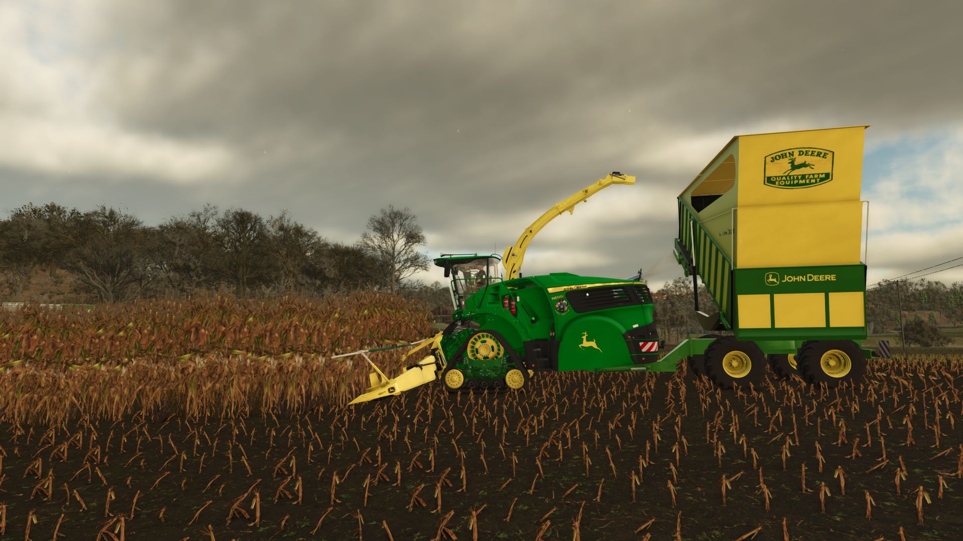 John Deere 8000 Cargo AgroSrbija V1.0