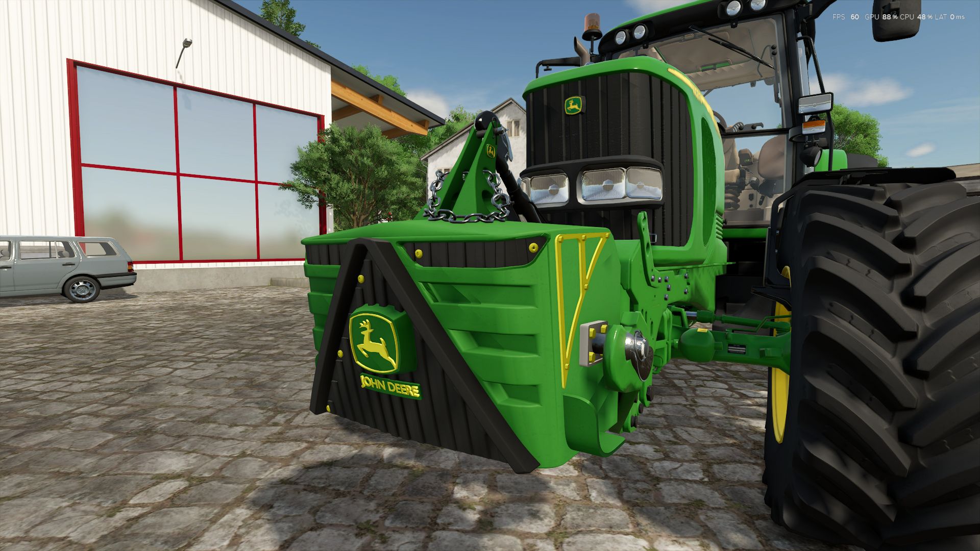 John Deere 800kg weight V1.0