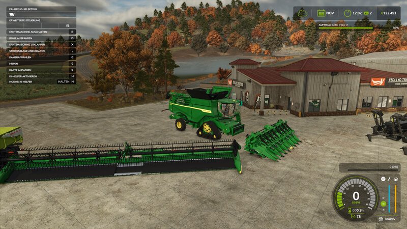 John Deere Harvester 9x Pack V1.0