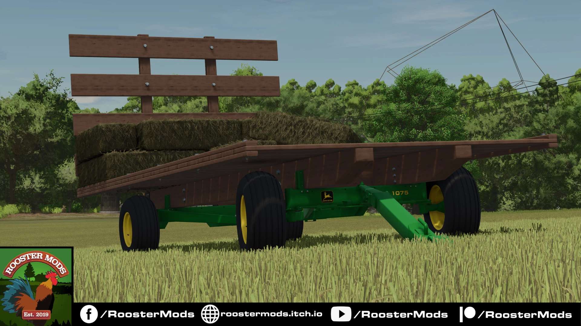 John Deere Hay Wagon v1.0