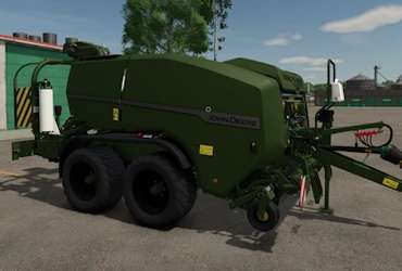 John Deere Round Bales Without Stopping v1.0