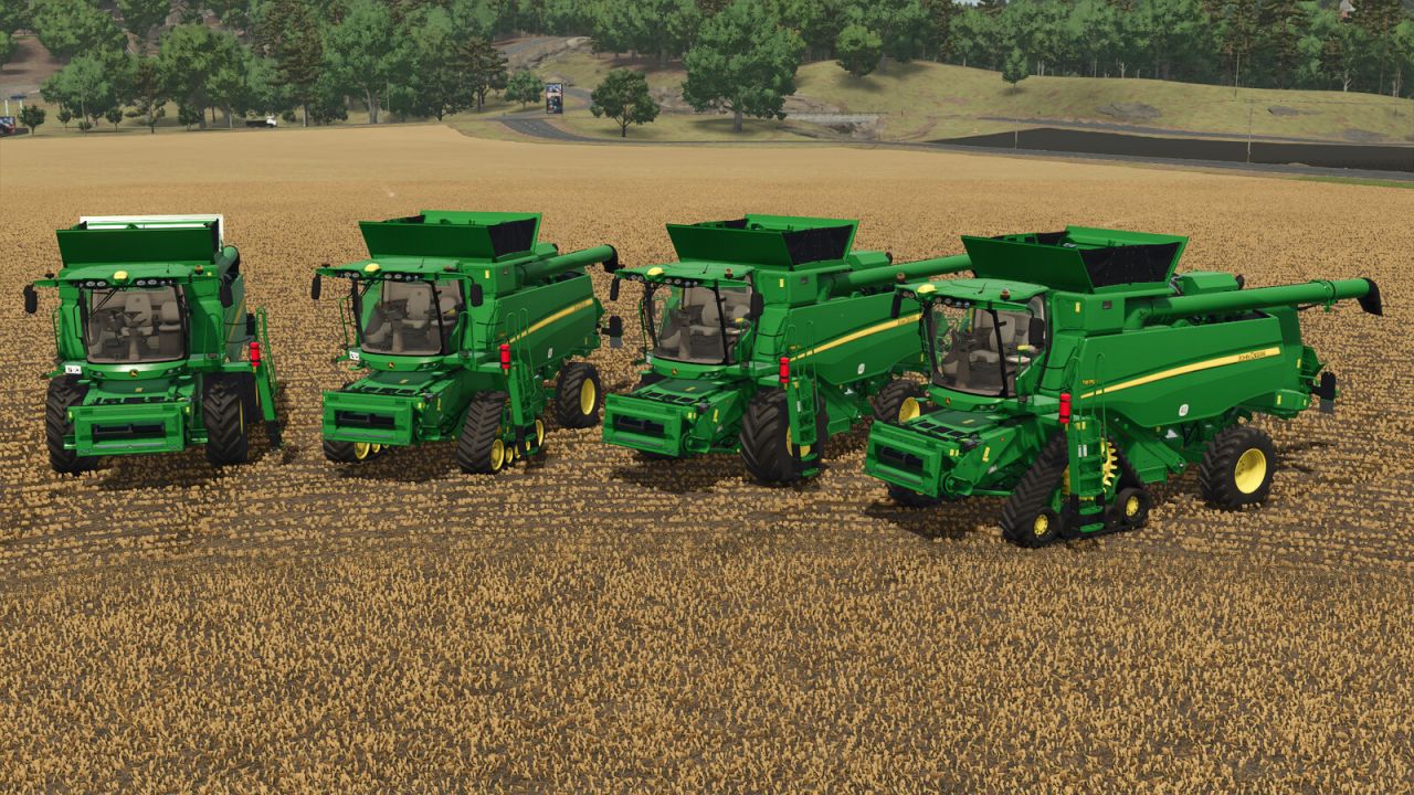 John Deere T-Series And 600X Headers V1.0