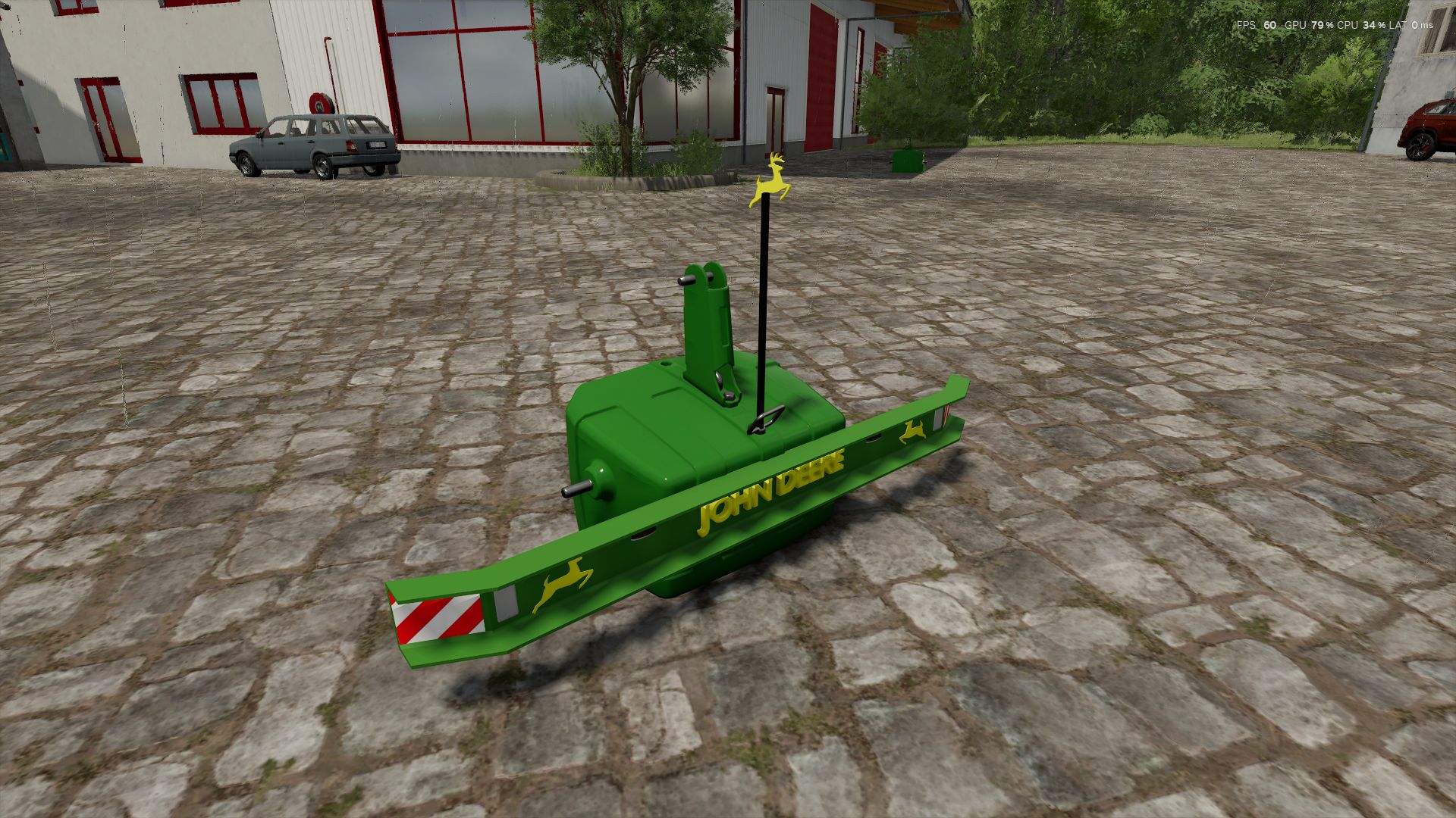 John Deere weight with front panel V1.0