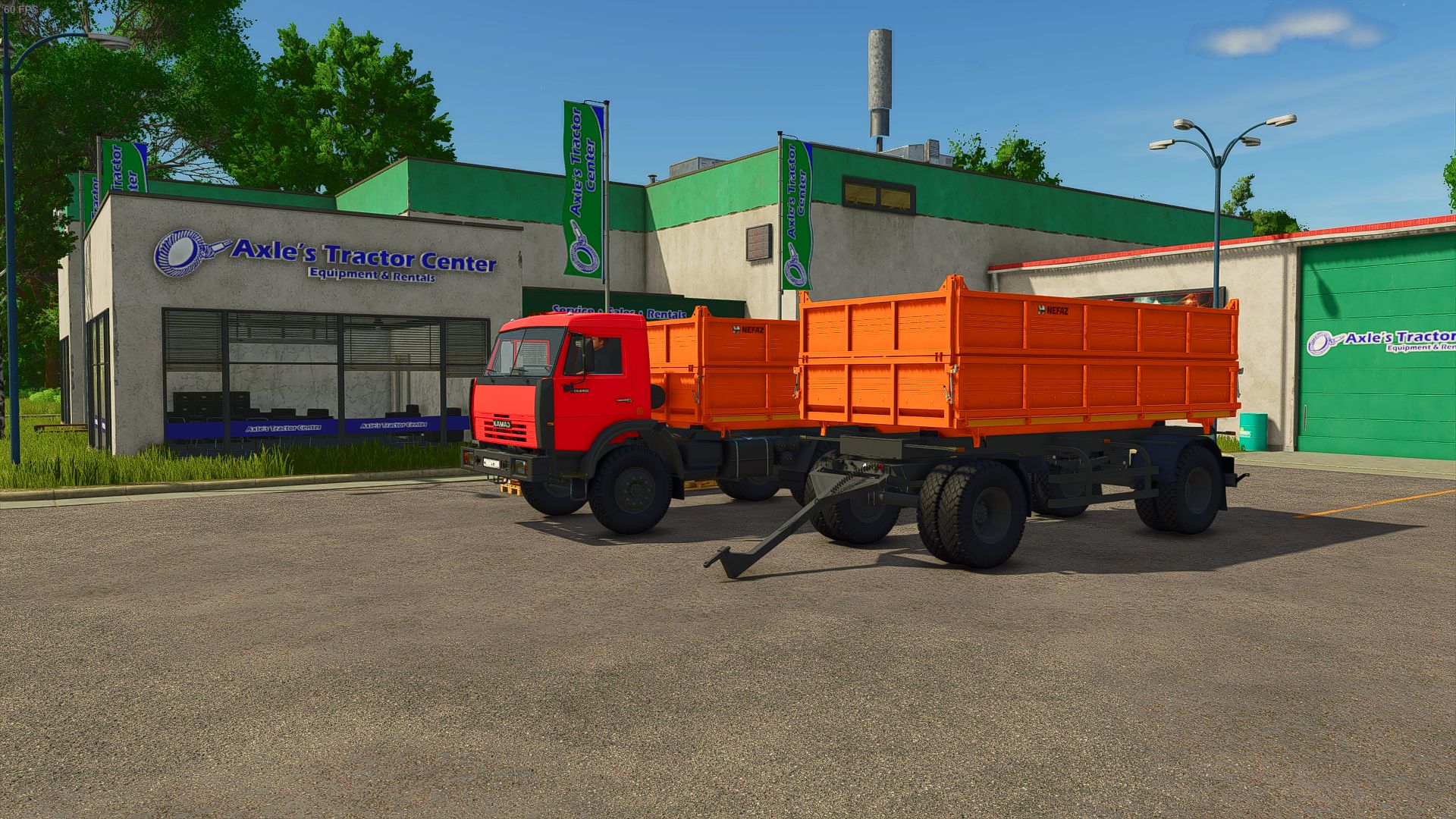KAMAZ-65111 and Nephas-8560 V1.0