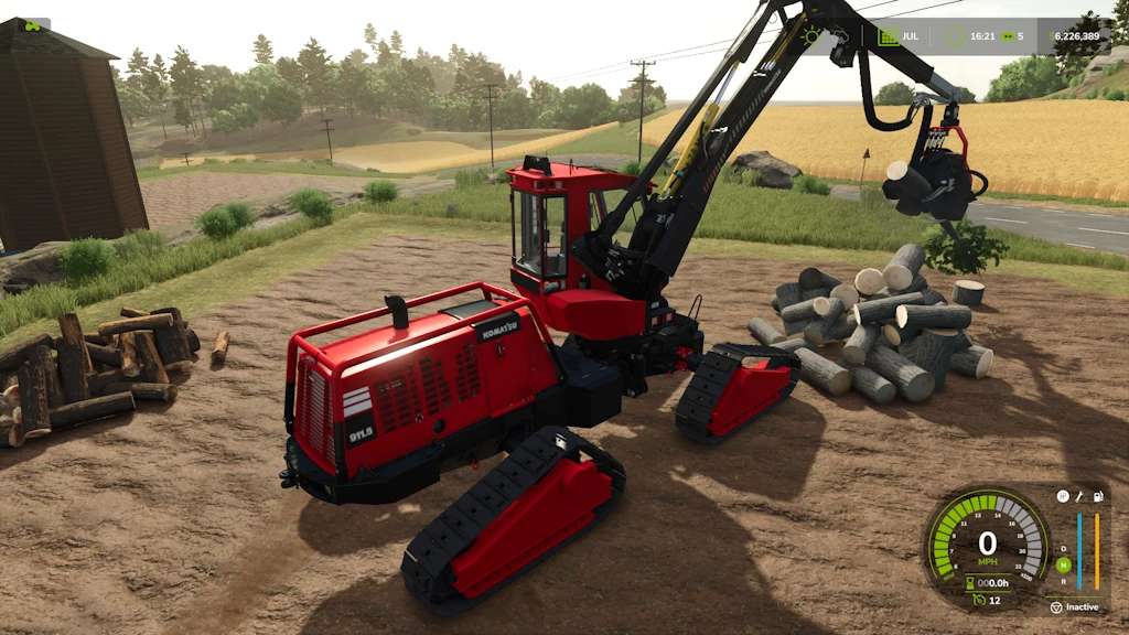 Komatsu Harvester 911 v1.0