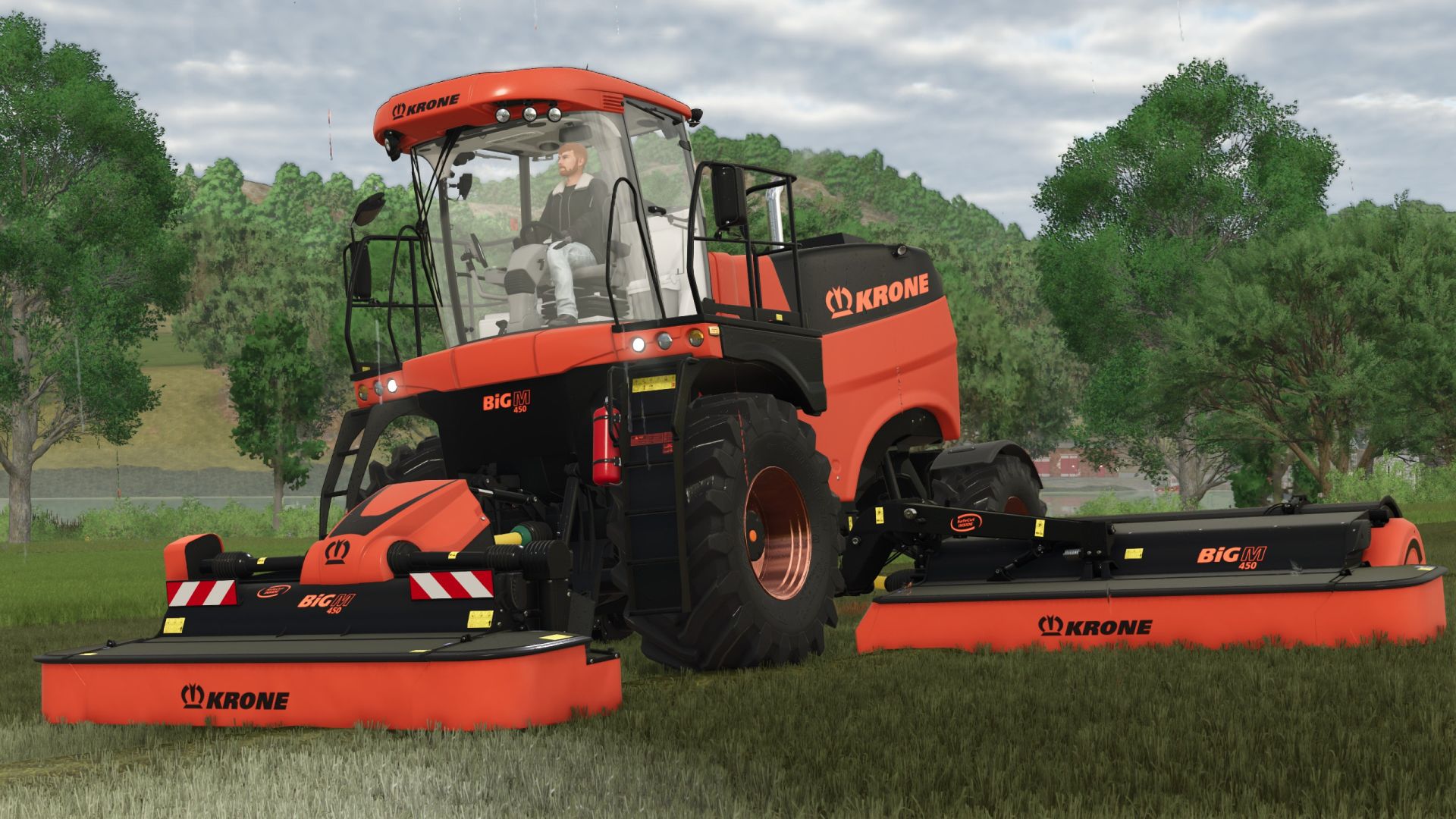 Krone BiG M 450 580hp v1.0.1