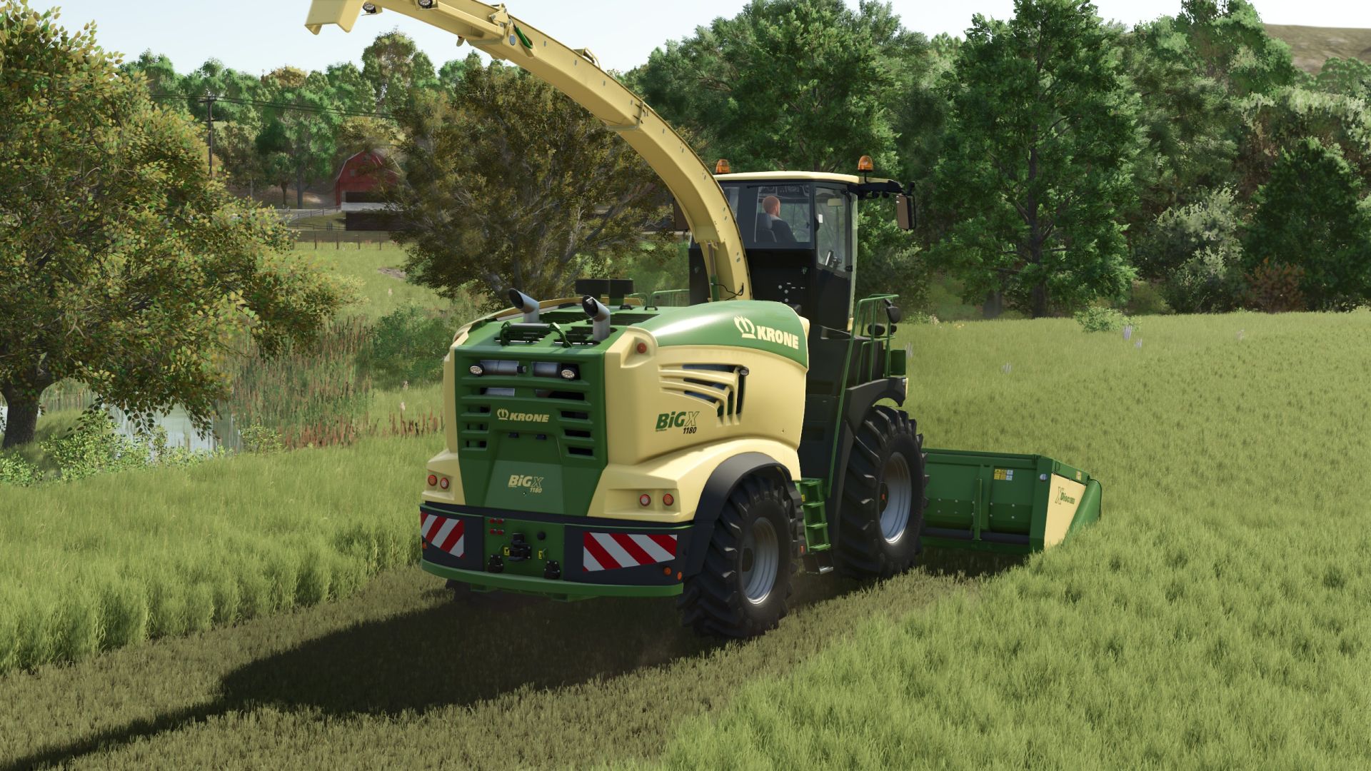 Krone Big X 1180 (with hopper) v1.0