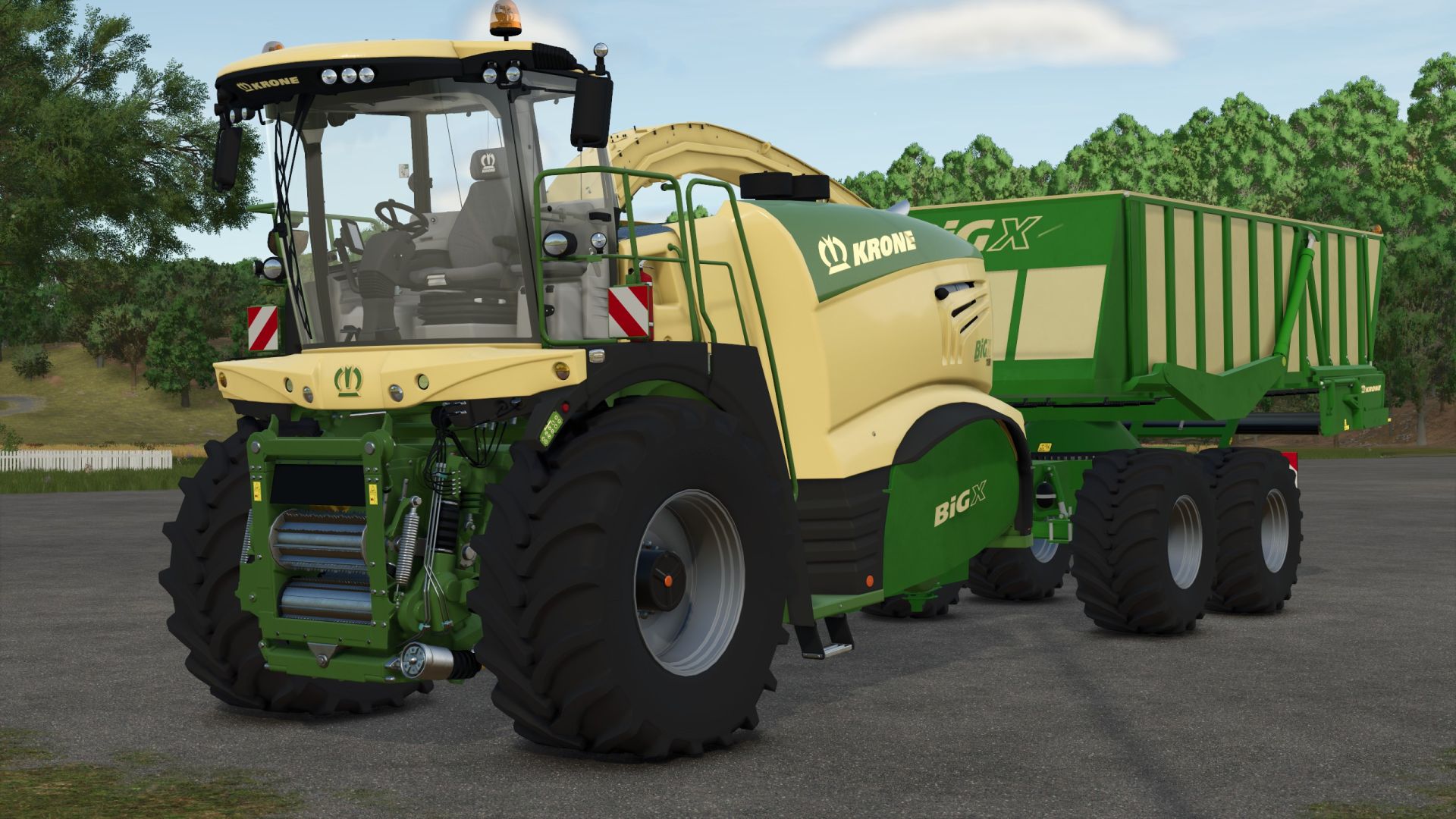Krone Big X1100 Cargo v1.0
