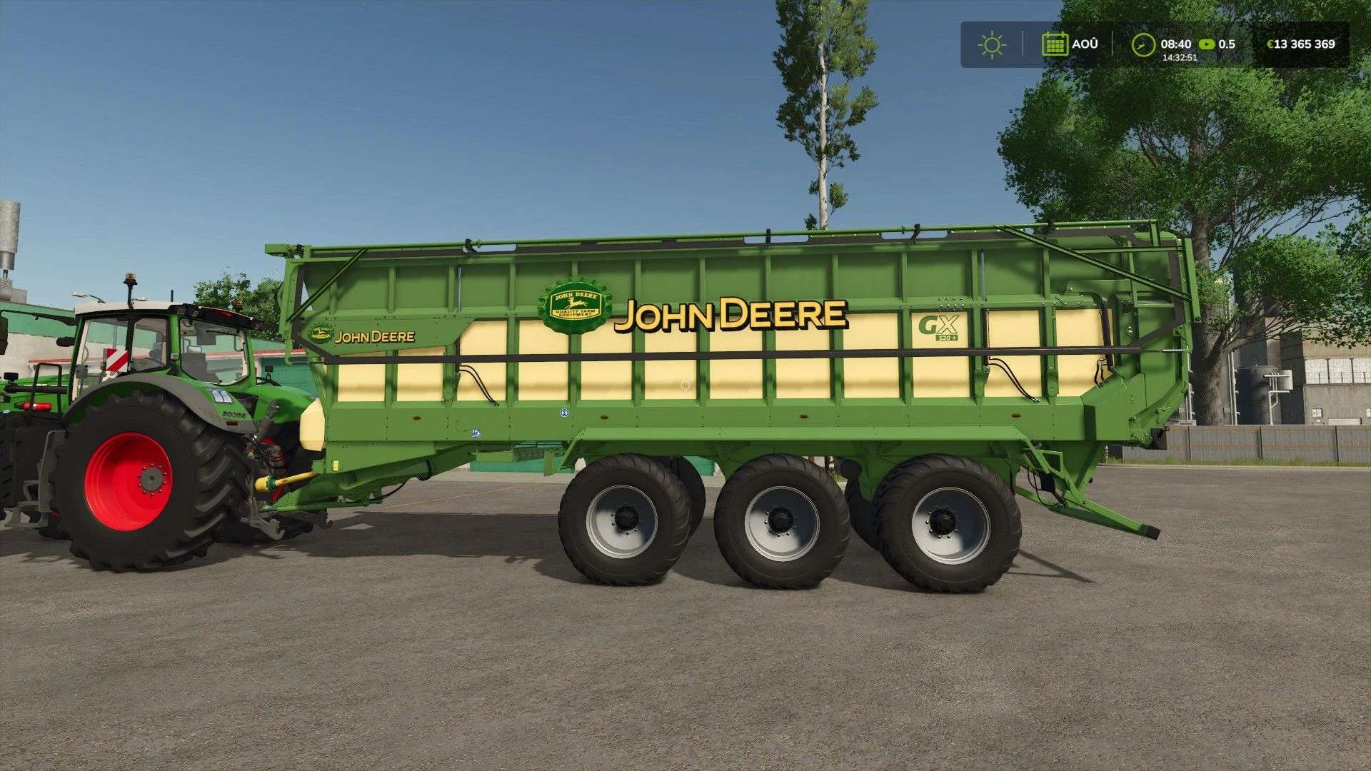 Krone GX520+ (John Deere Edition) v1.0
