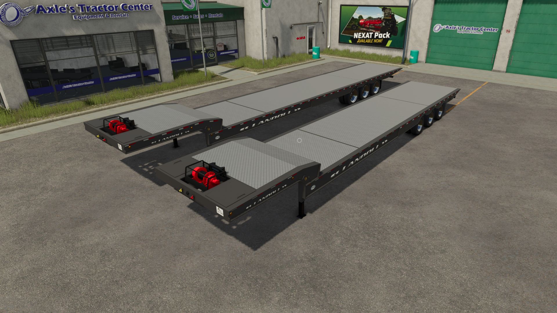 Landoll 930E & 950E Travel Tail Trailer V1.0