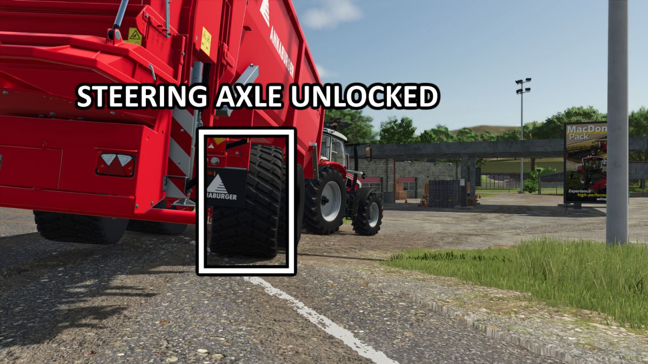 Lock Steering Axle V1.0