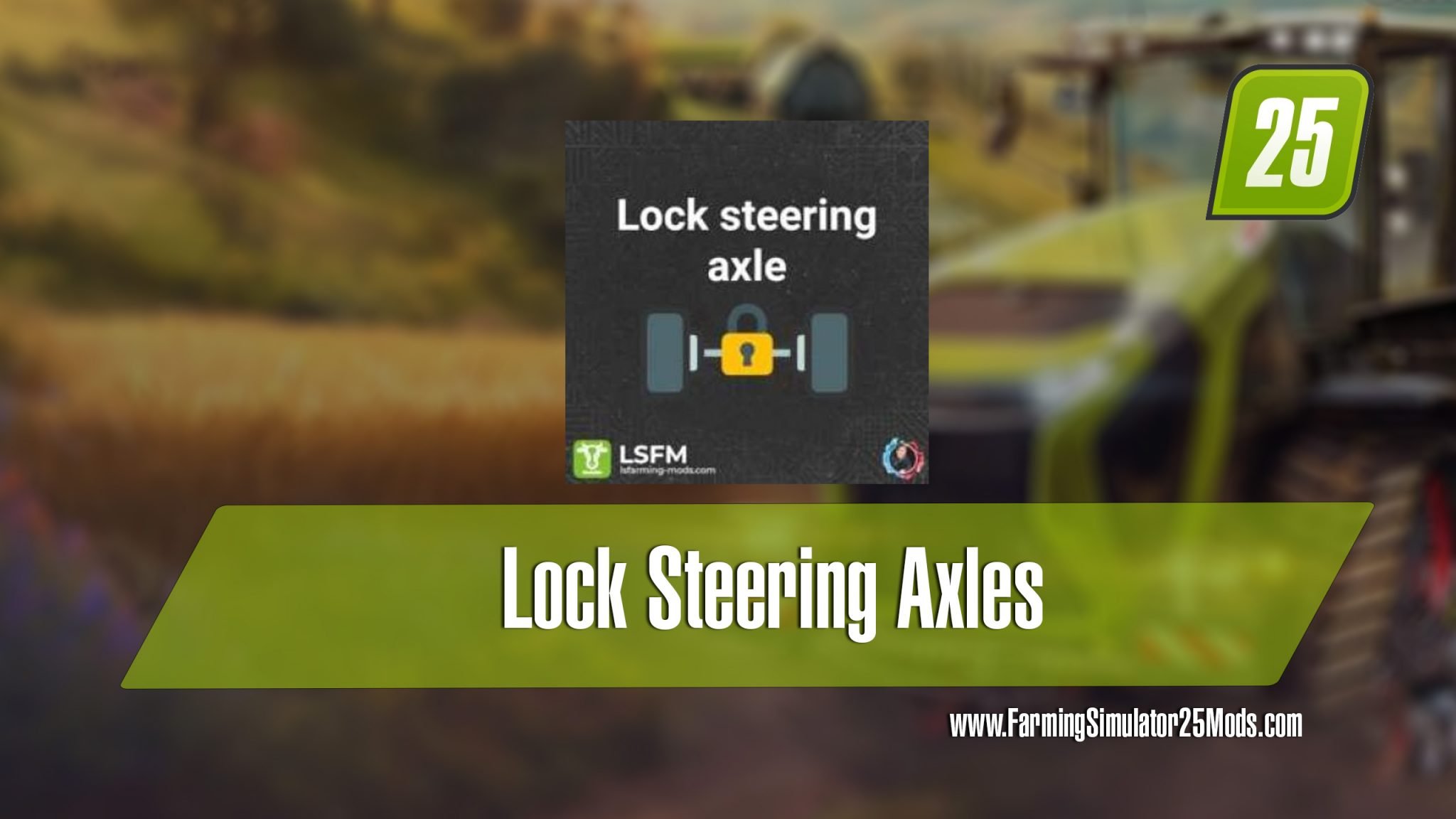 Lock Steering Axles v1.0.0.1