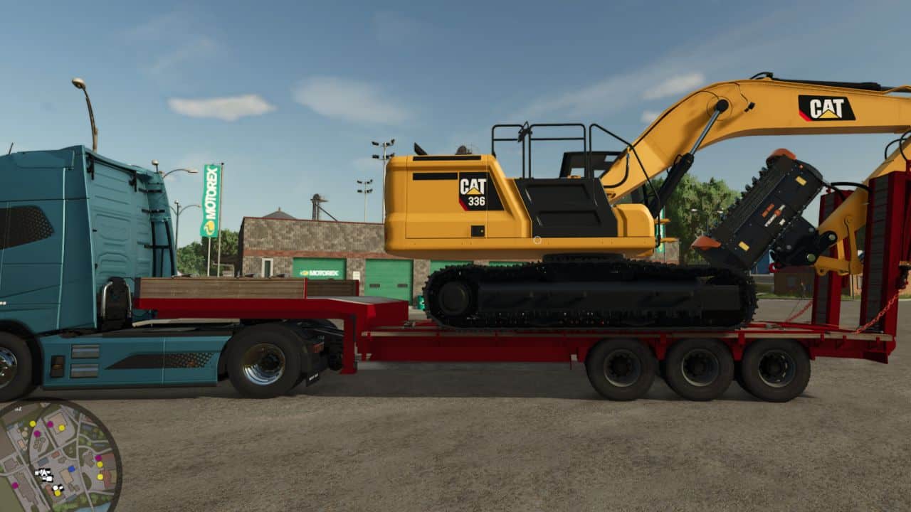 Low bed trailer v1.0