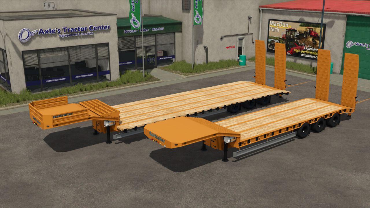 Low Loader Galtrailer V1.0