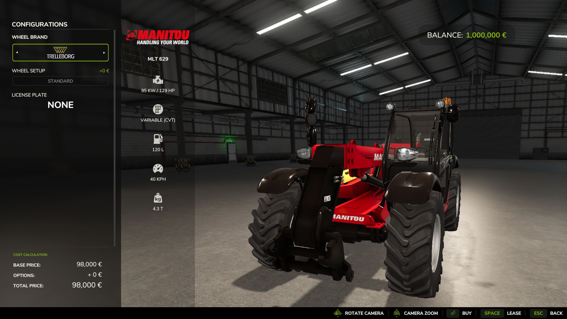Manitou MLT 629 v1.0