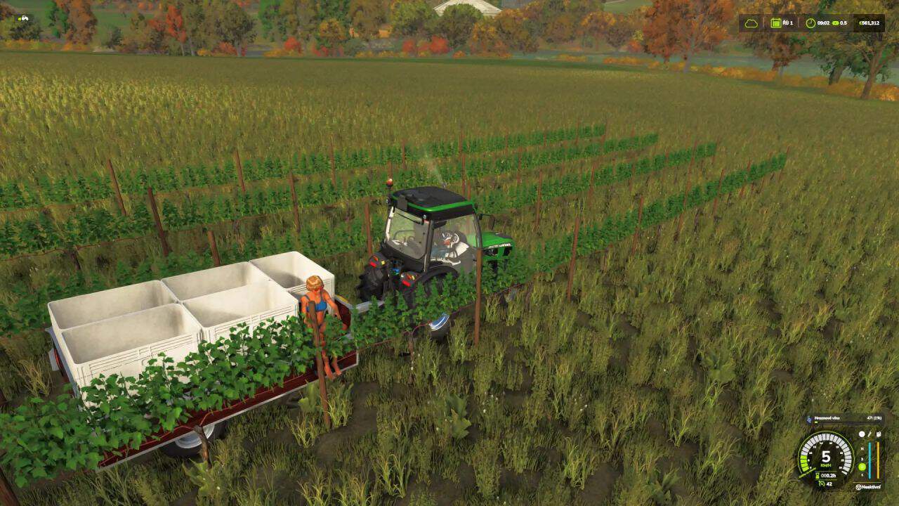 Manual grape harvester v1.0