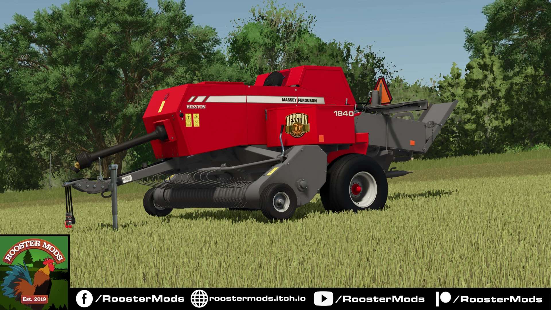 Massey Ferguson MF 1840 Square Baler v1.0