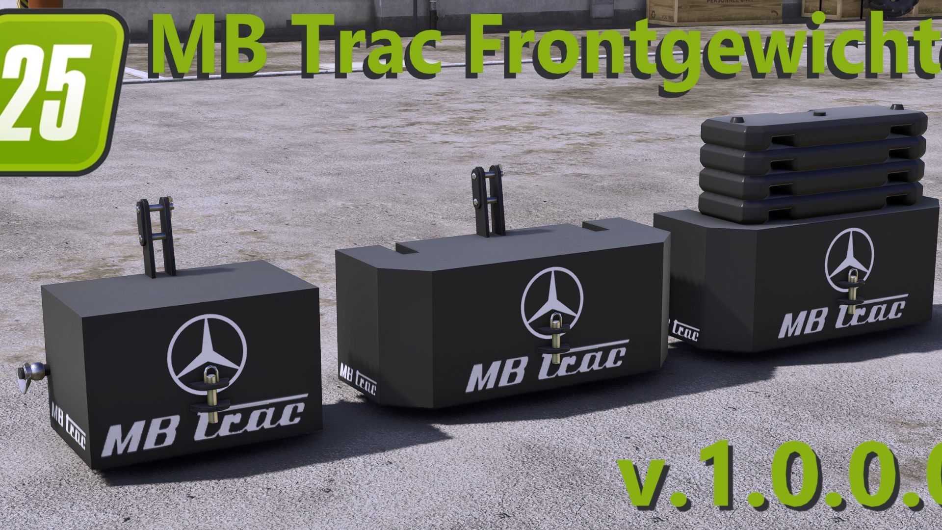 MB TRAC front weight V1.0