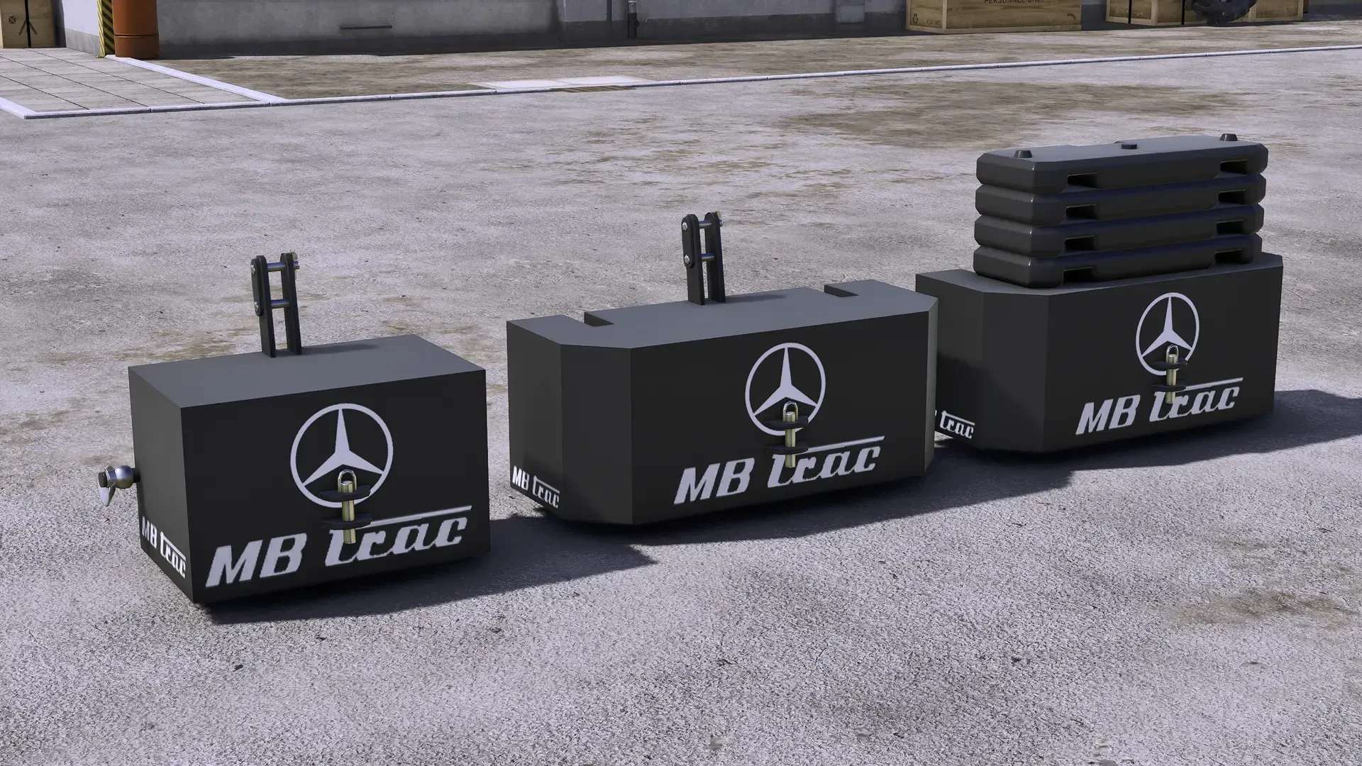 MB Trac front weights v1.0.0.1