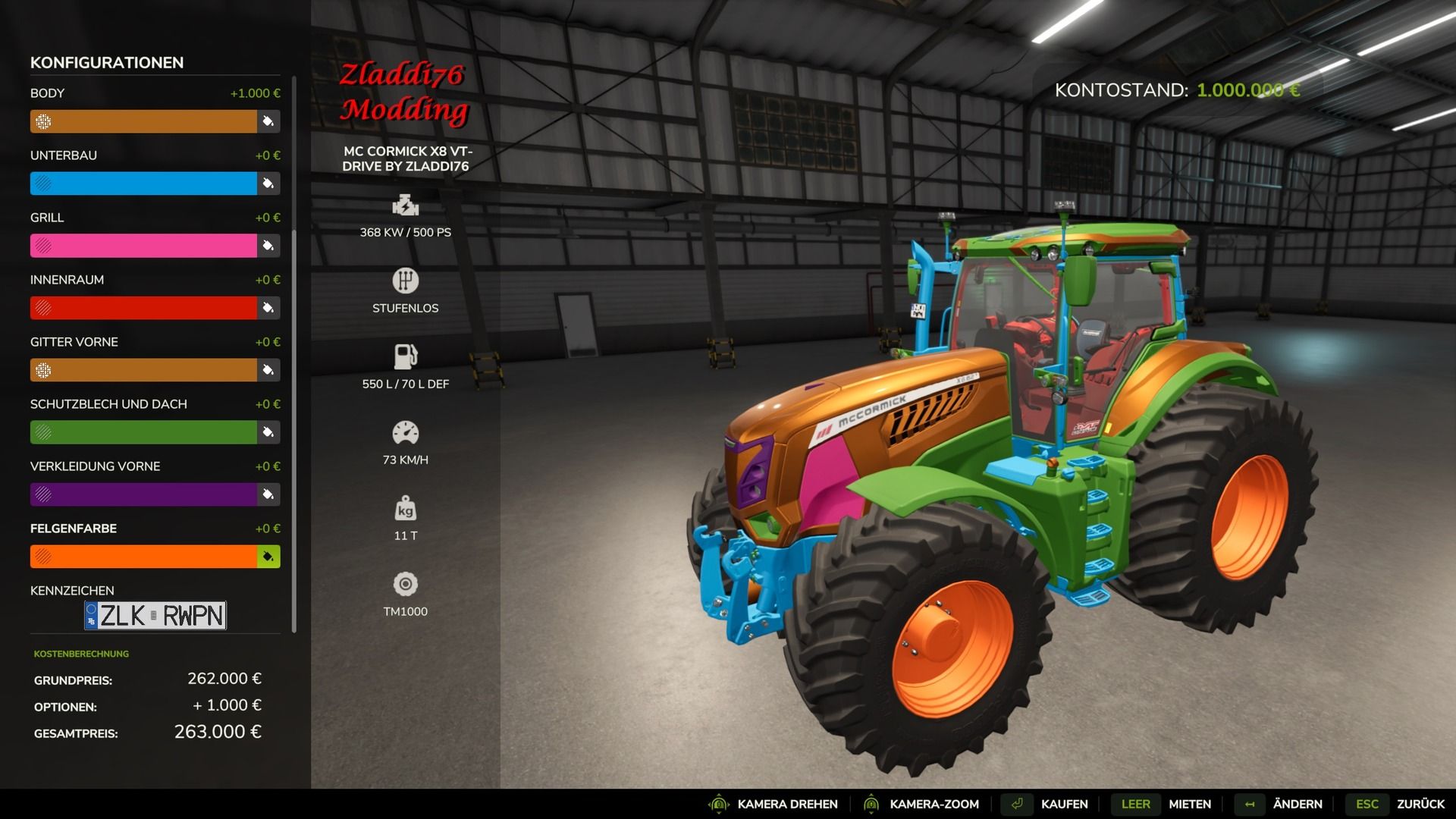 McCormick X8 VT Drive Edit V1.0