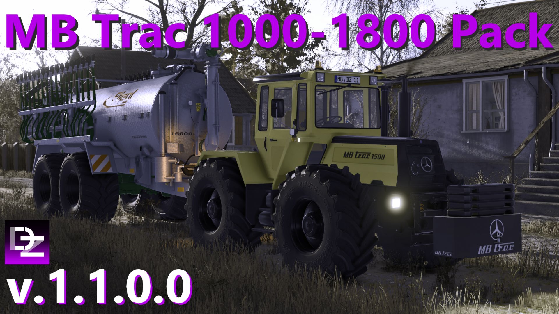 Mercedes Benz MB Trac 1000 – 1800 V1.1