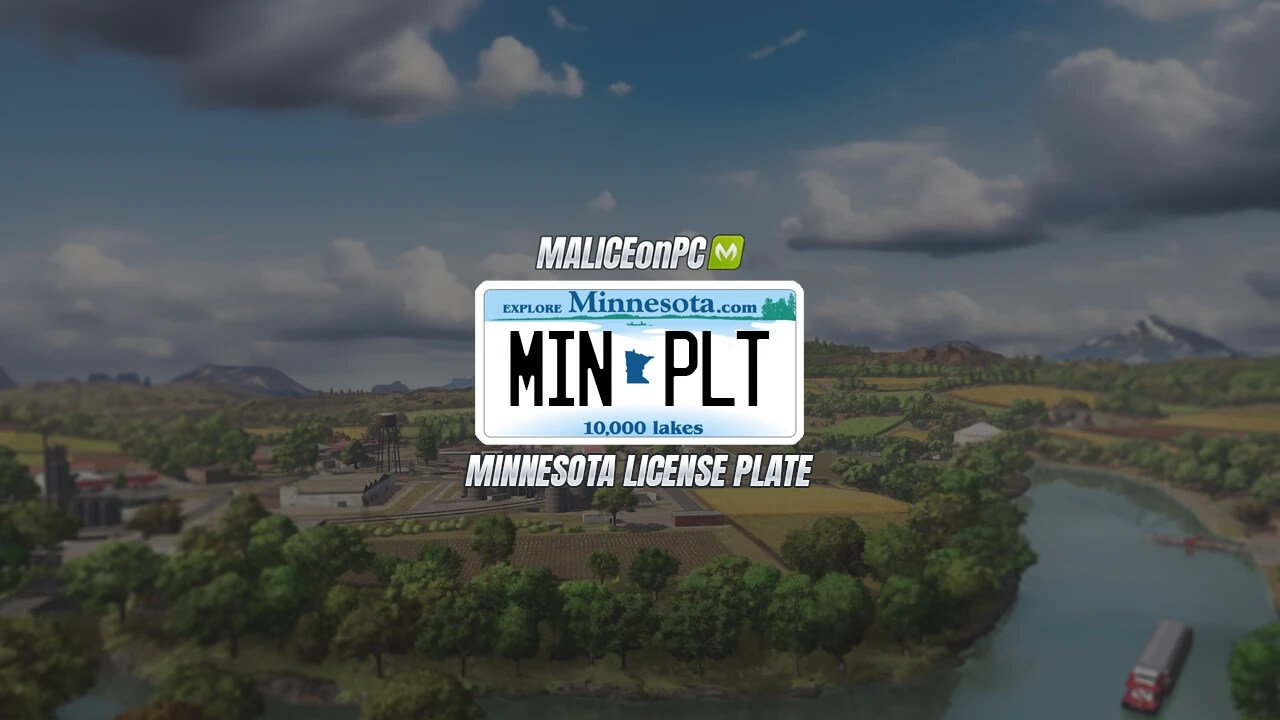 Minnesota License Plate V1.0
