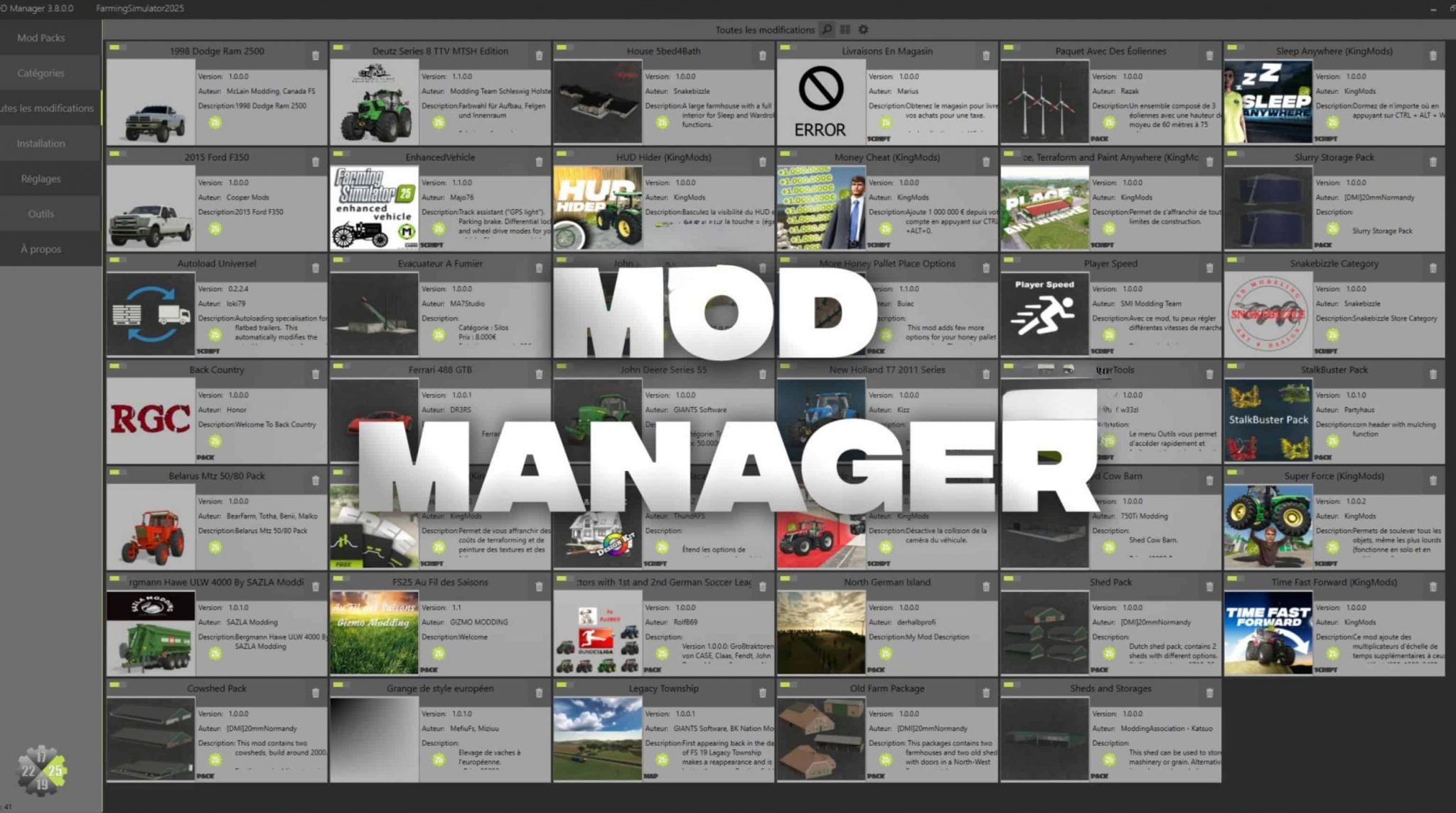 Mod Manager V3.8.1