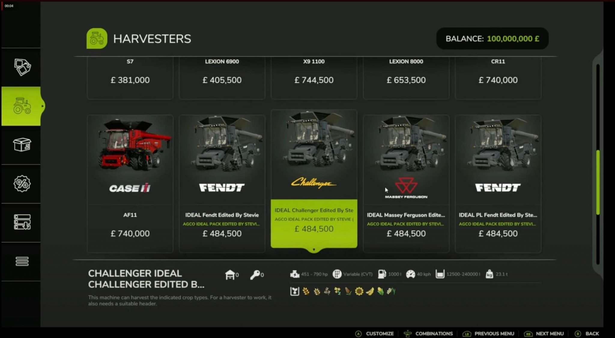 Mod Pack 5 By Stevie v1.0
