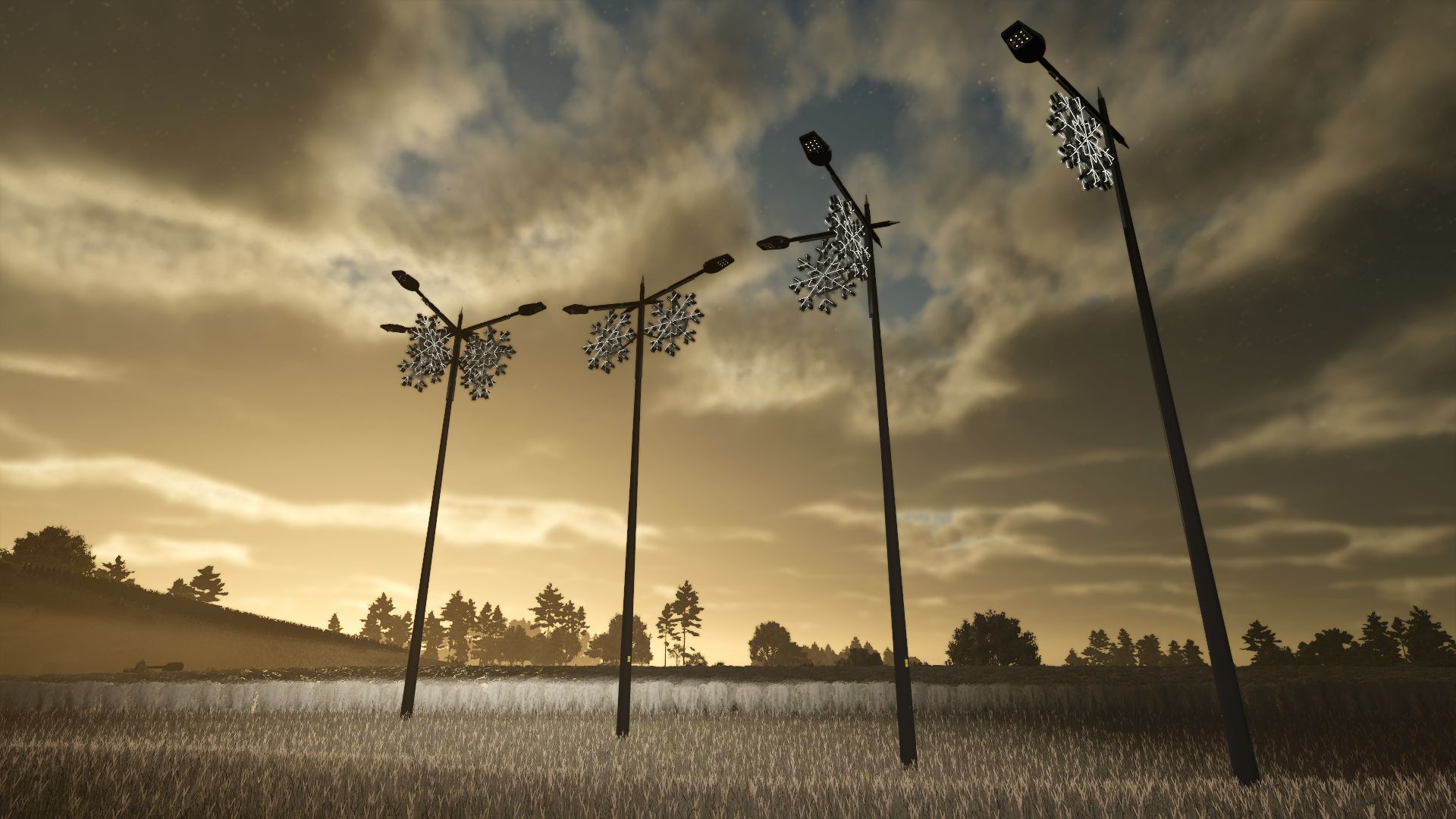 Modern Christmas Floor Lamp Pack v1.0