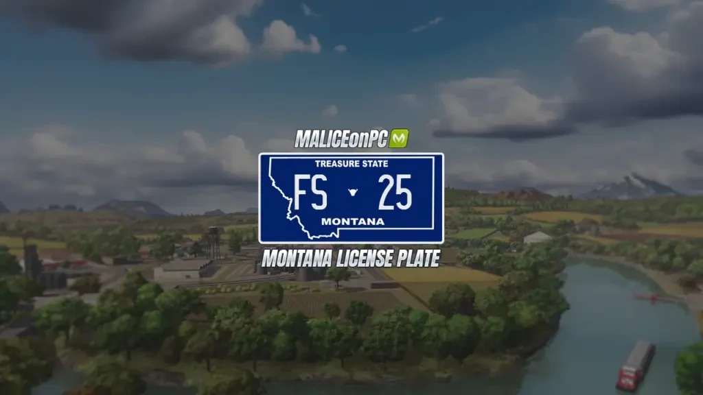 Montana License Plate v1.0