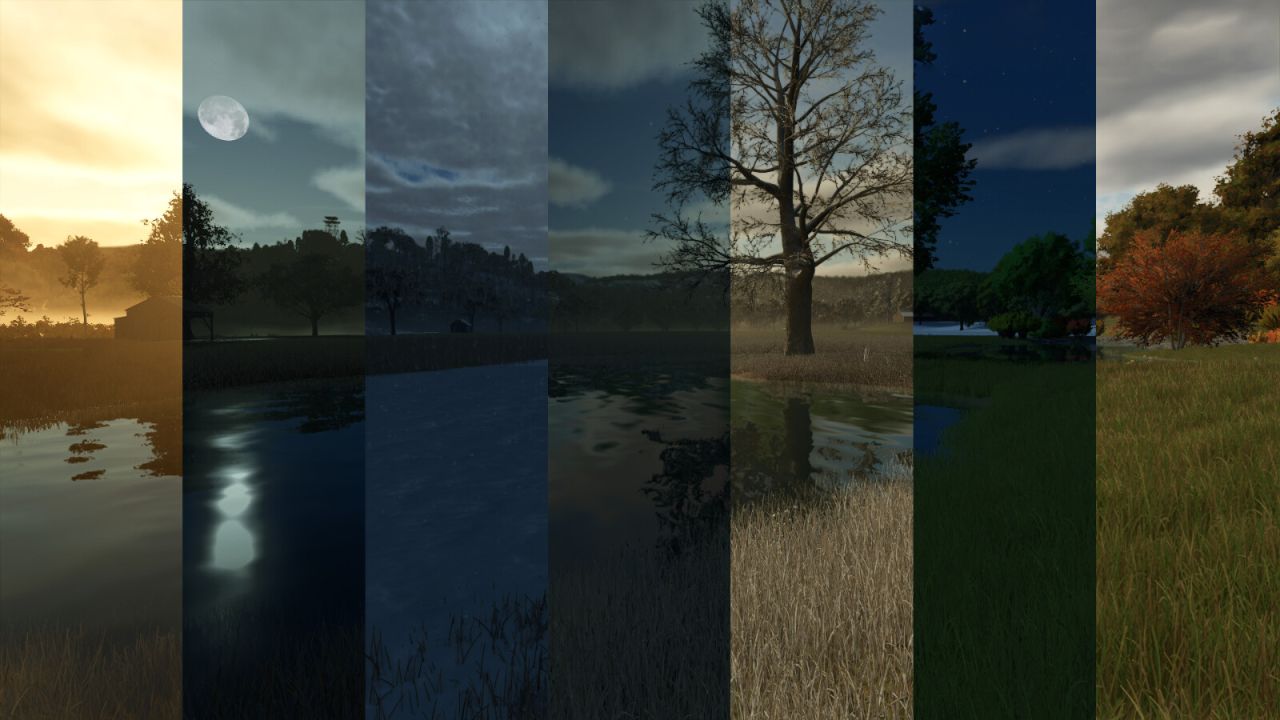Natural Water Rivers And Ponds Pack v1.0