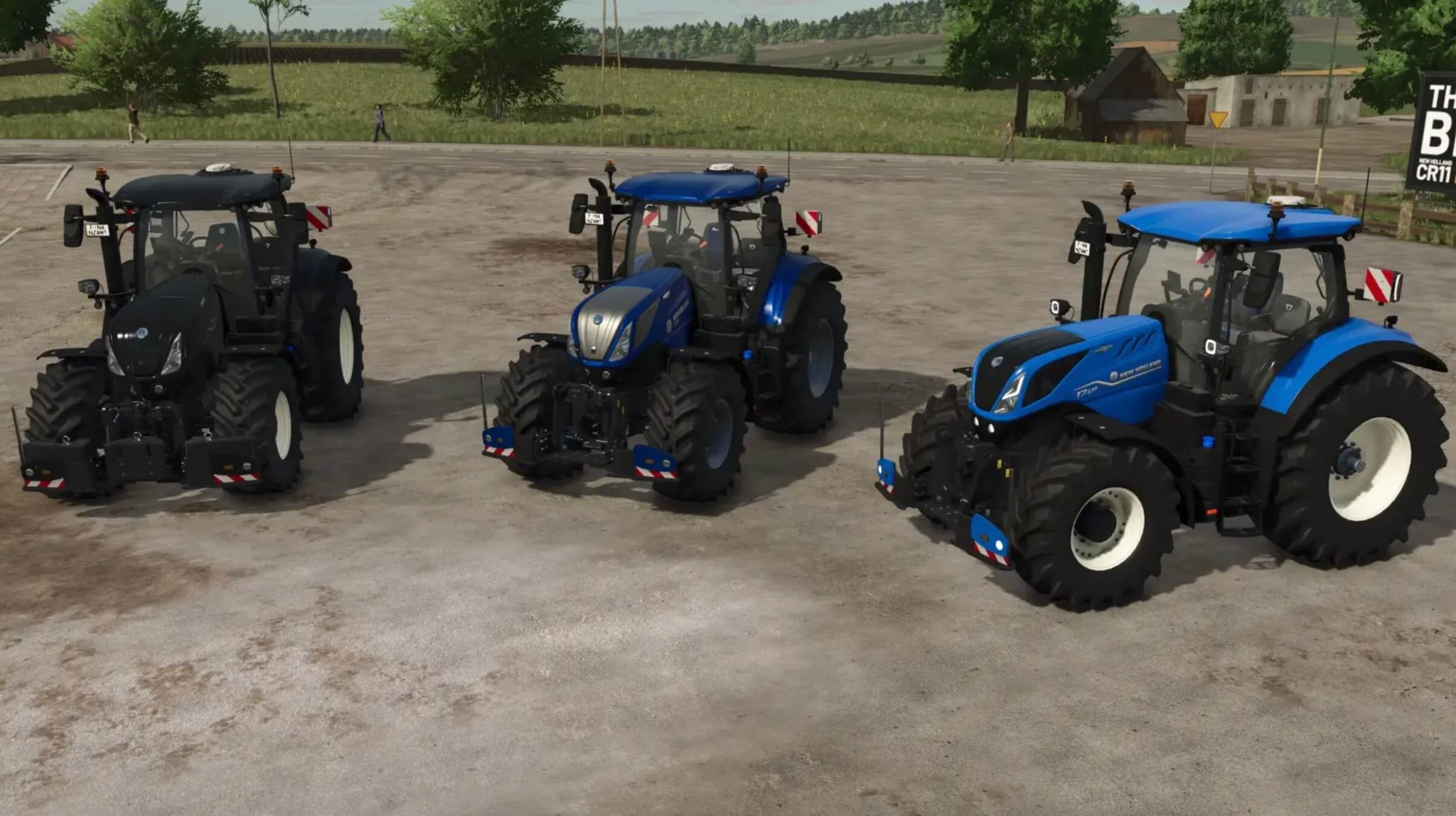 New Holland T7 Agribumper v1.0