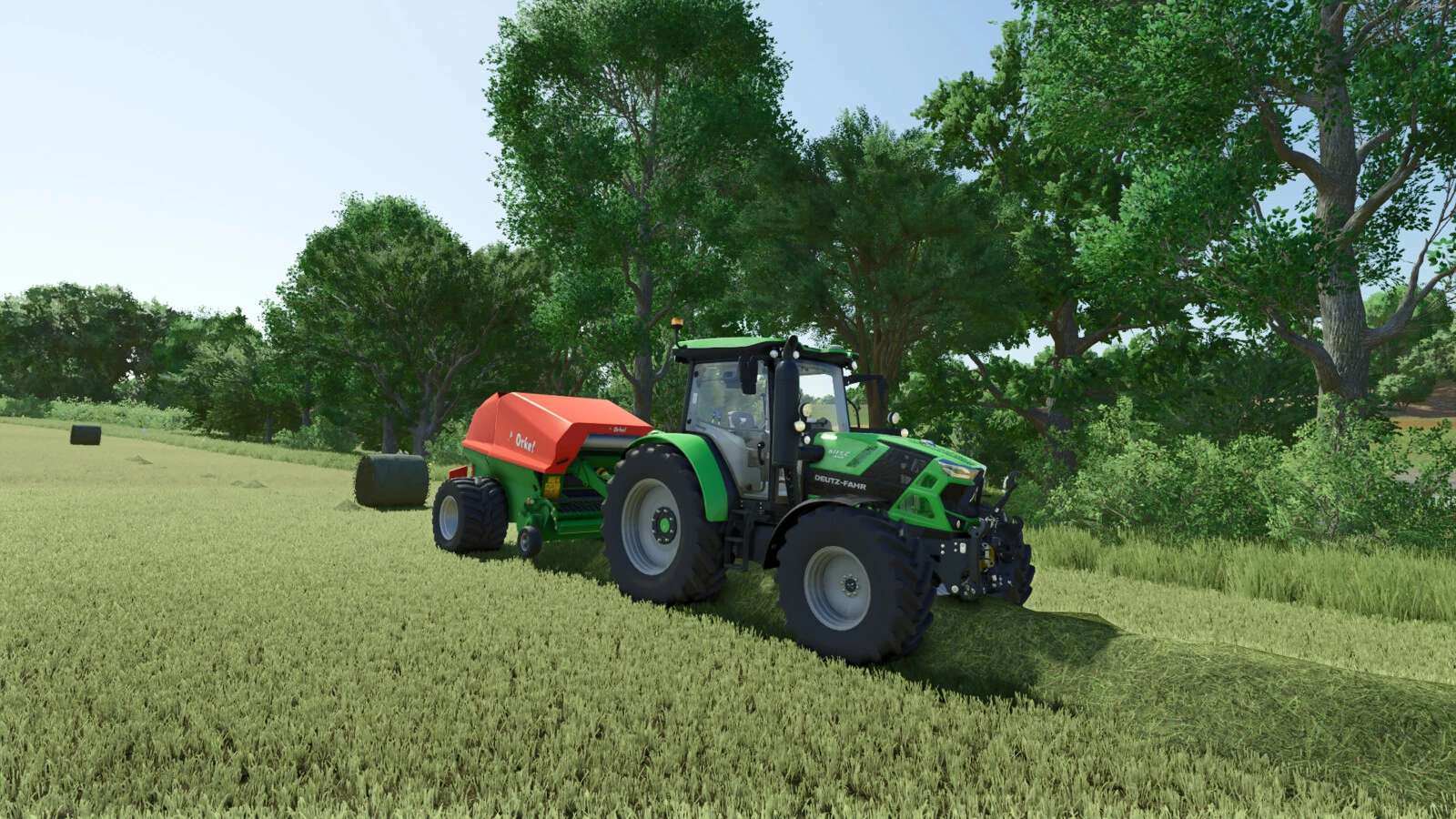 Orkel GP1260, New Holland Roll Baler 125 And Case IH RB 544 v1.0