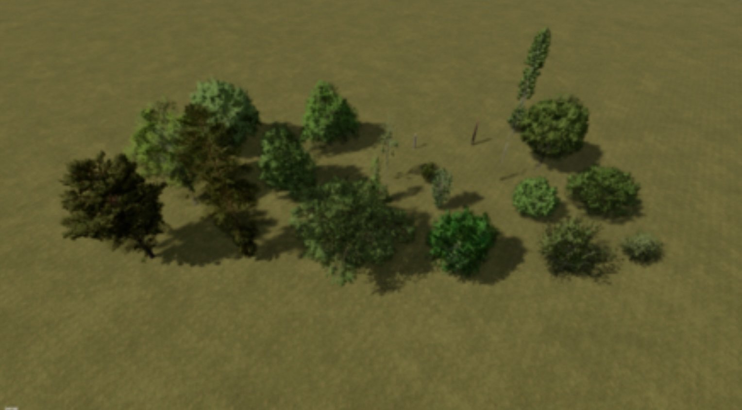 Pack trees prefab V1.0