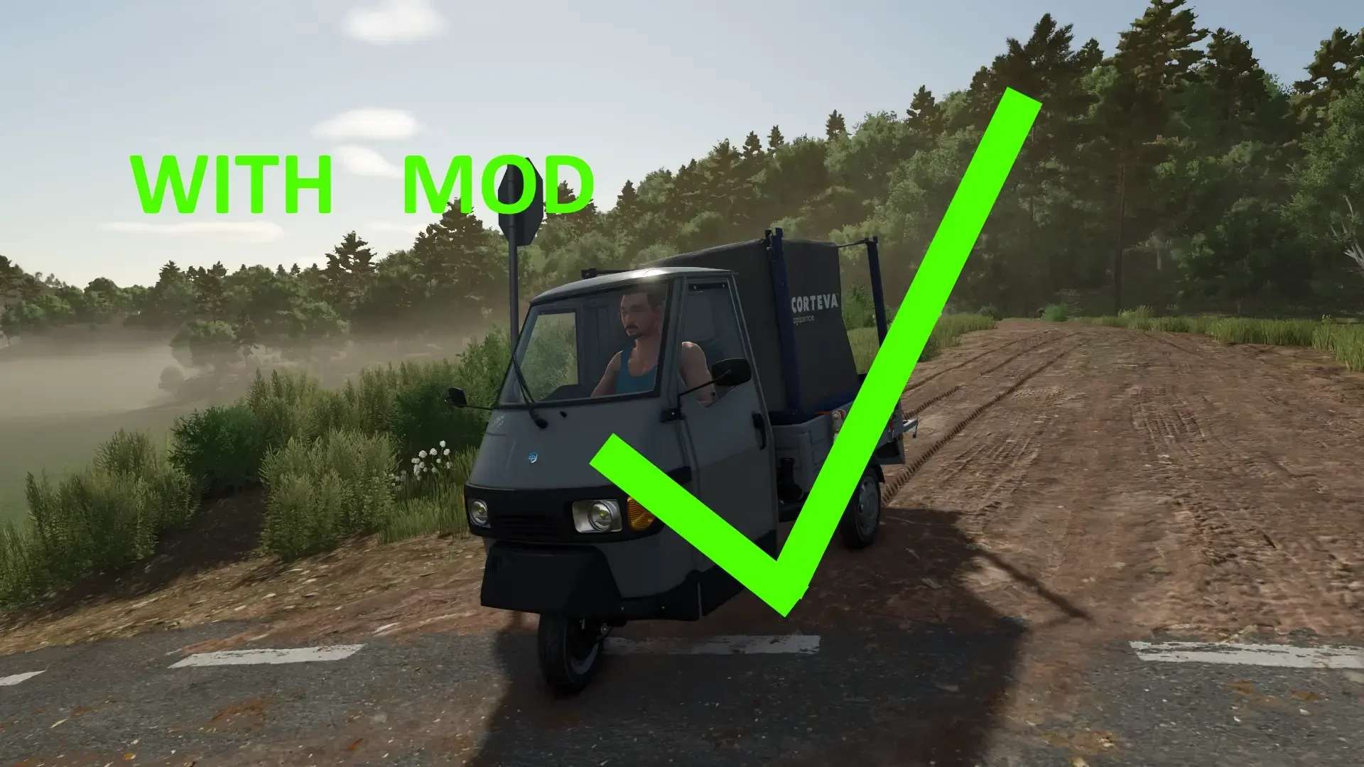 Piaggio Ape 50 heavy loadings v1.0
