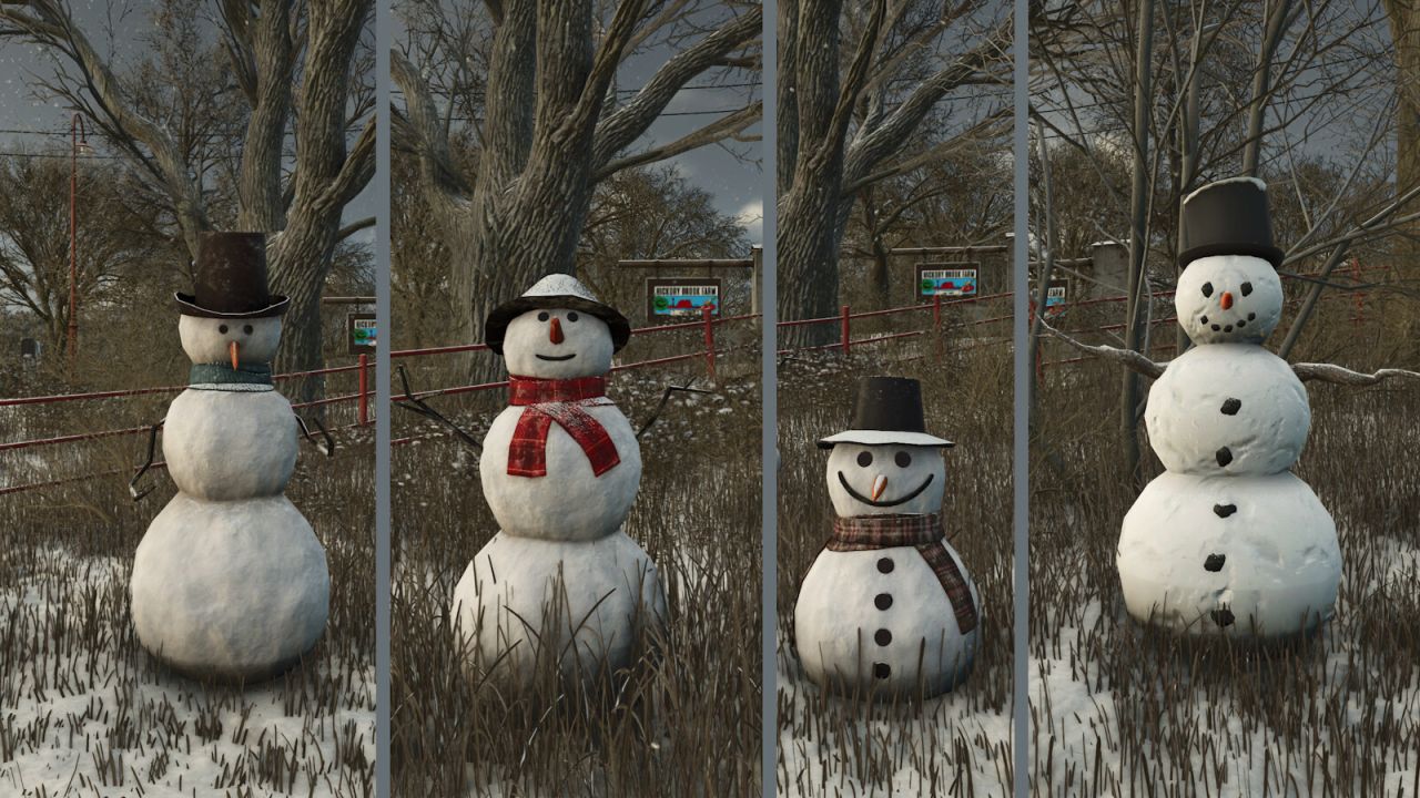 Placeable Snowmen v1.0