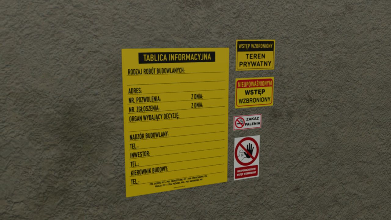 Polish Sign Prefab V1.0