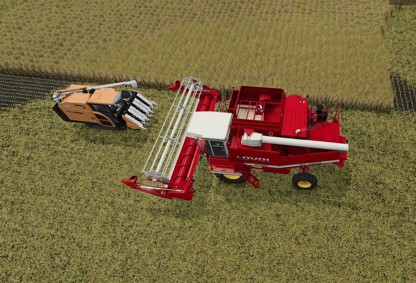 Rice harvester LOVOL GK120PRO V1.0