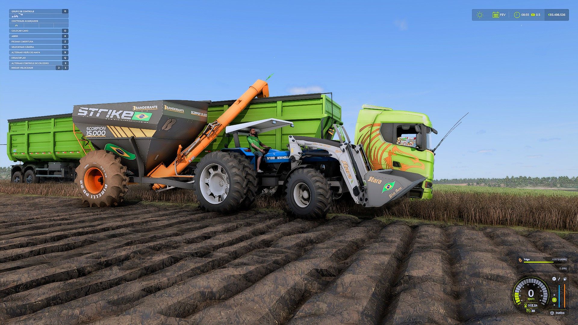 Large Dumping Trailer V1.0