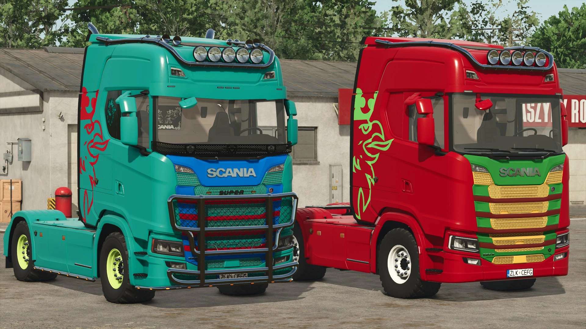 Scania S 4×2 & 6×4 v1.0