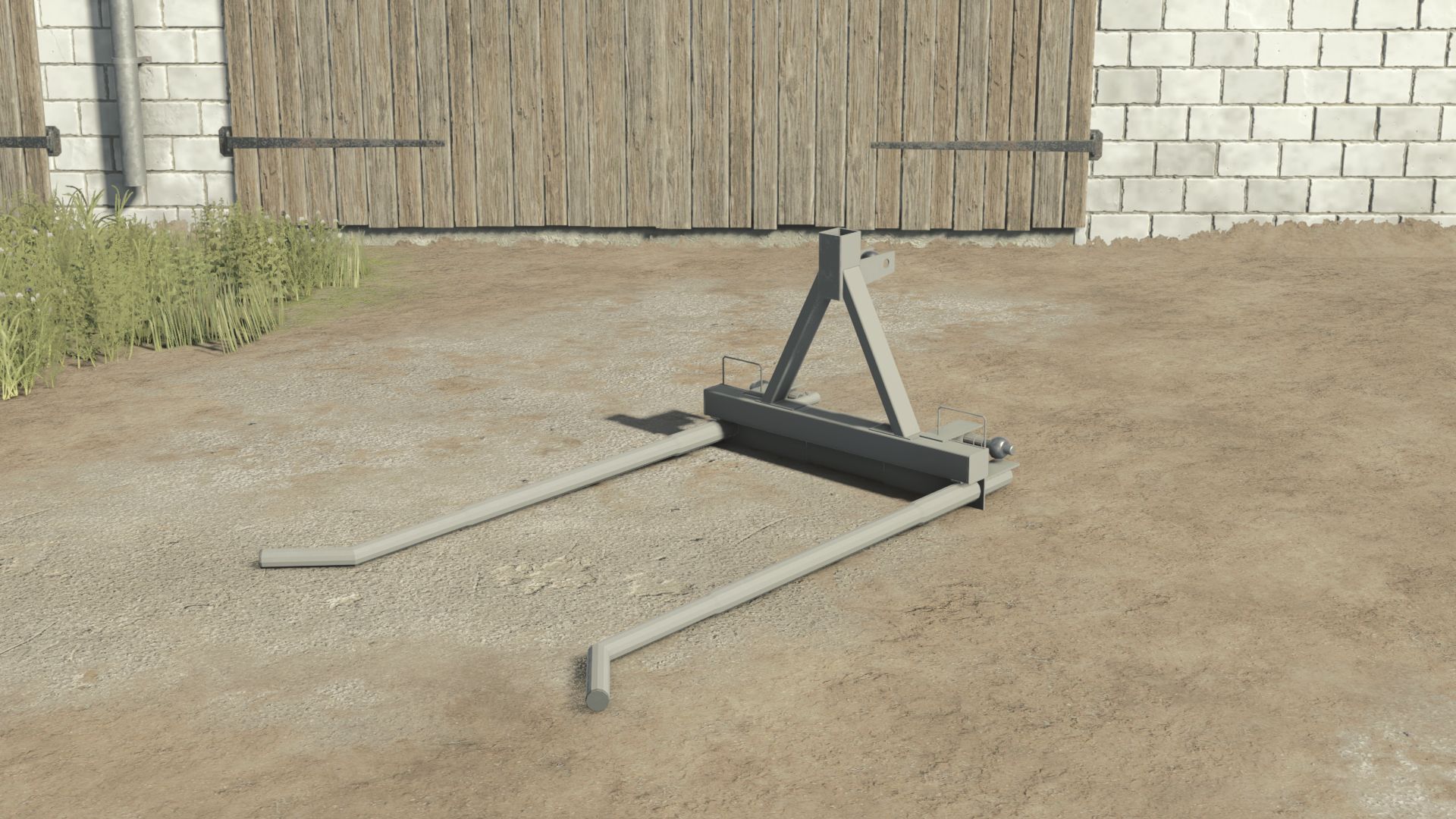 Self-made bale fork V1.0