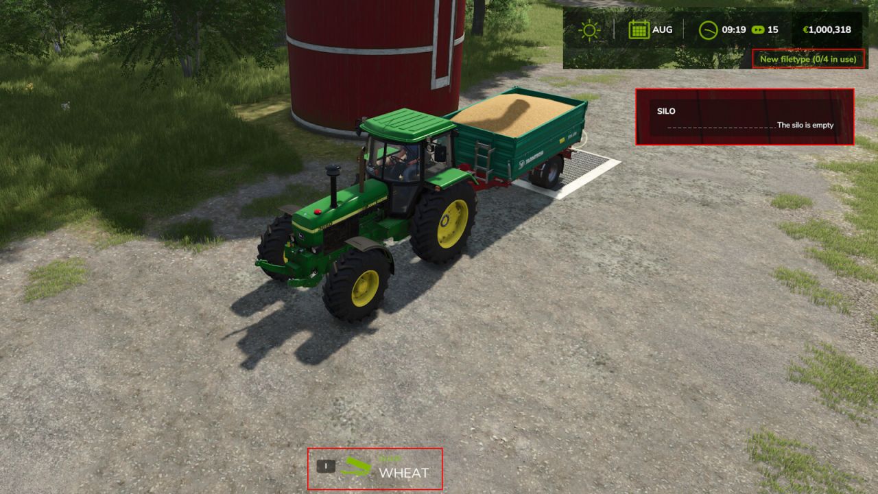 Silo Filltype Limiting V1.0