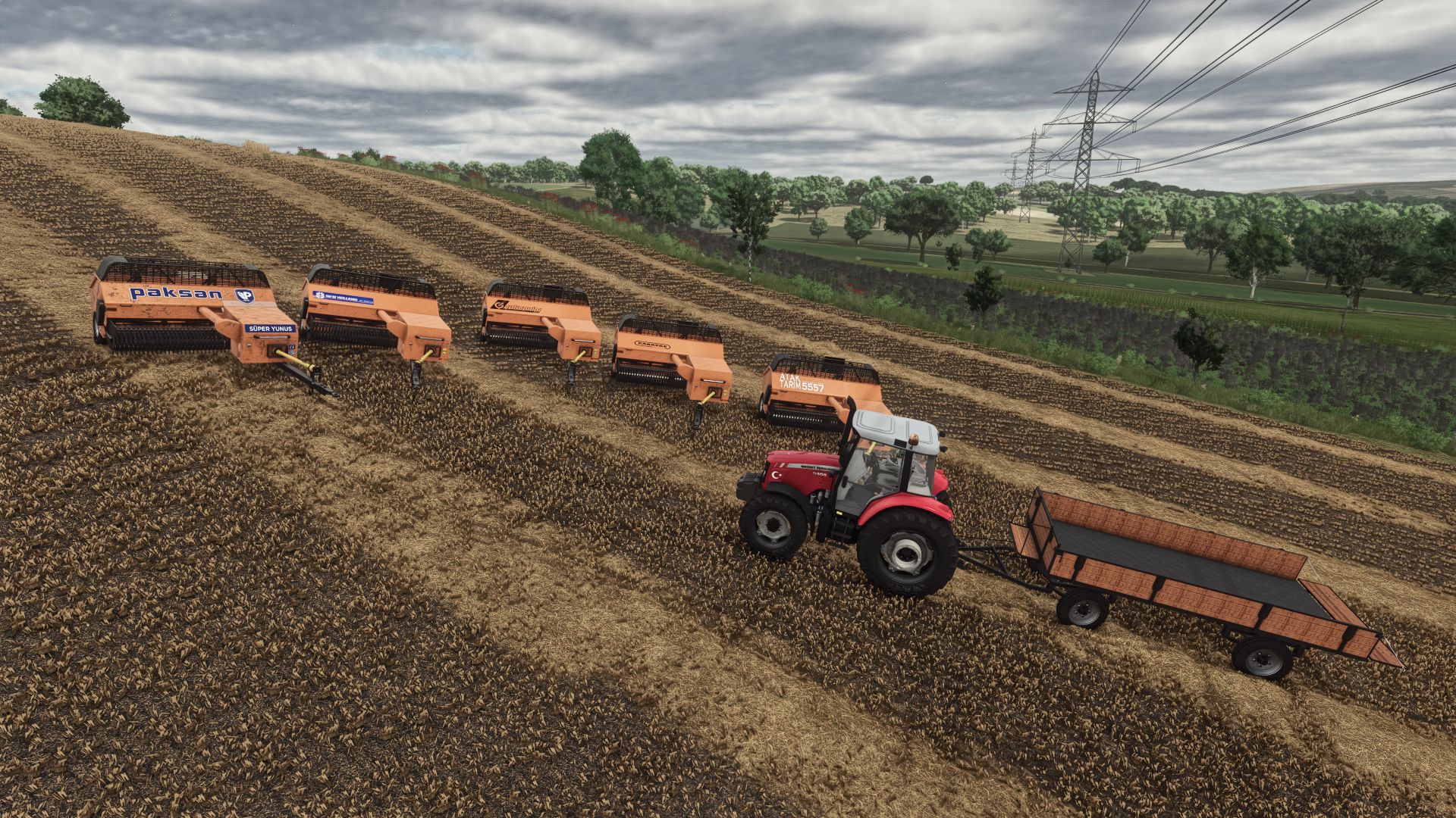 Small baler and trailer pack V1.0