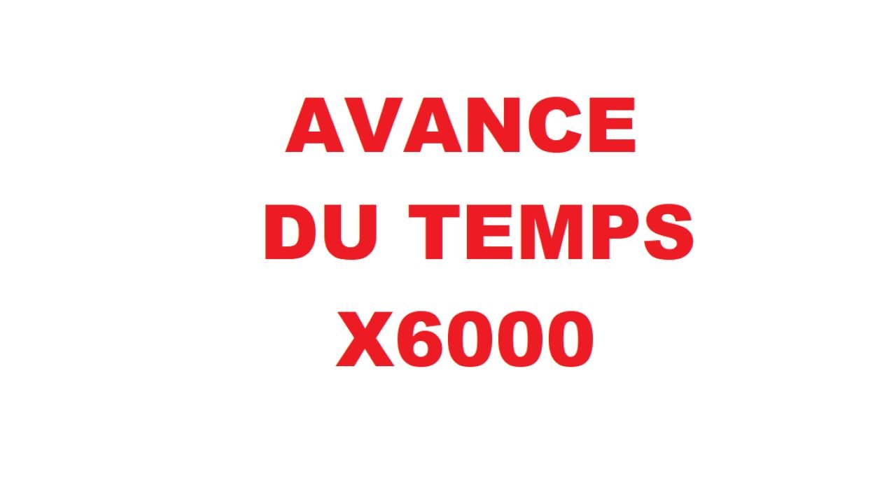 Speed up time x6000 V1.0