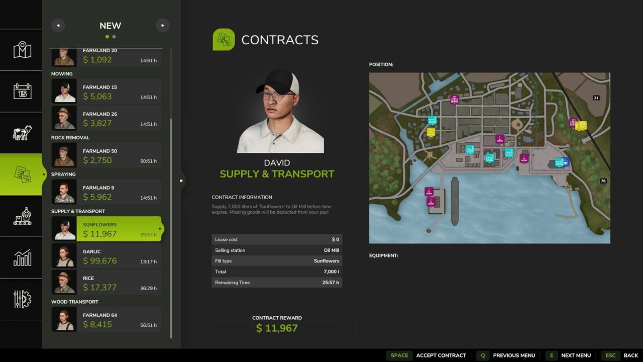 Supply & Transport Contracts V1.0