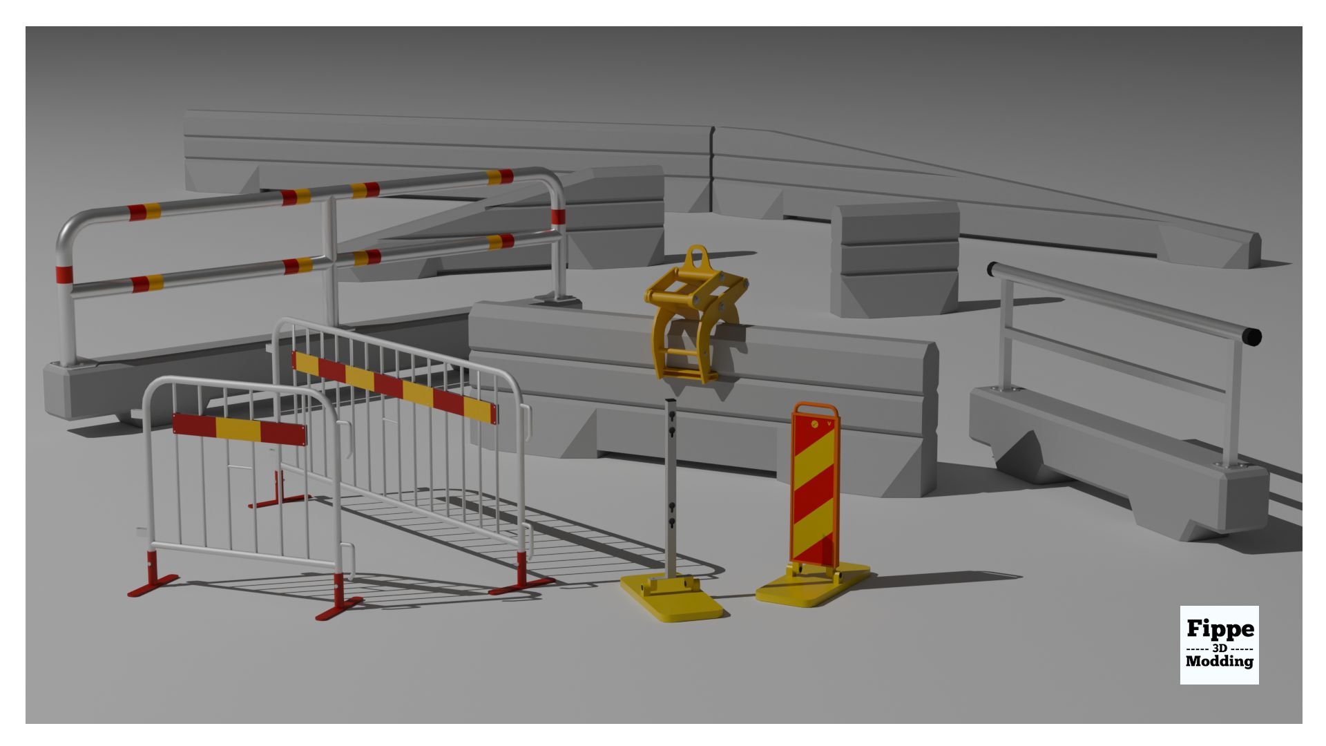 Swedish Roadwork Pack Beta v1.0