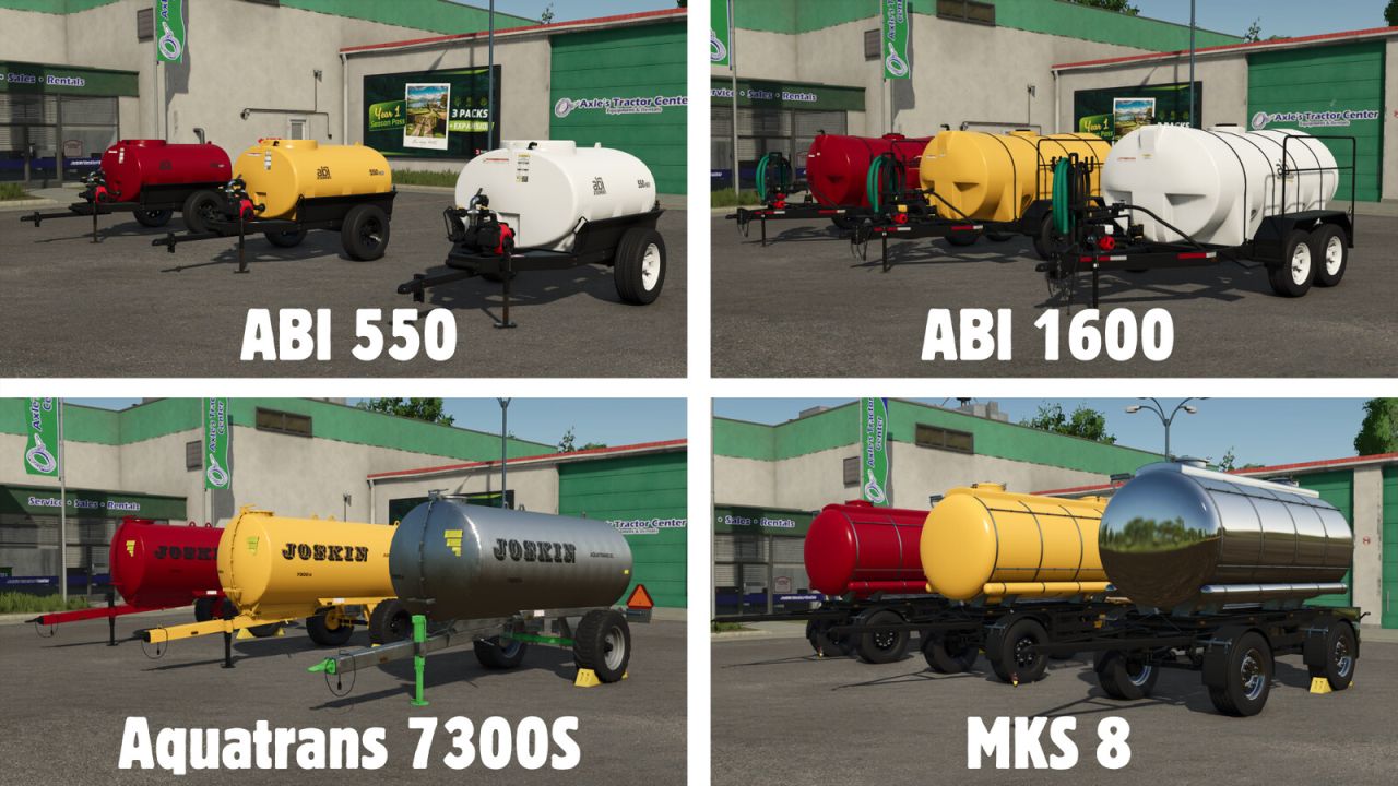 Tanker Trailer Pack V1.1