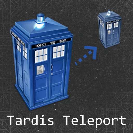 Tardis – Teleport Mod v1.0