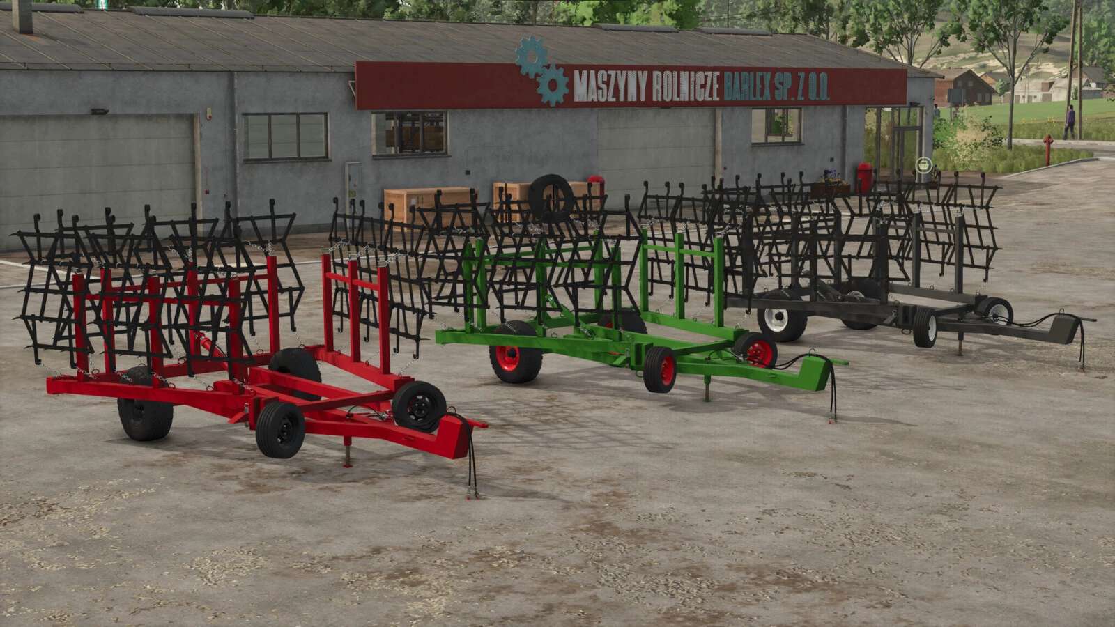 Trailed Harrows 9 v1.0