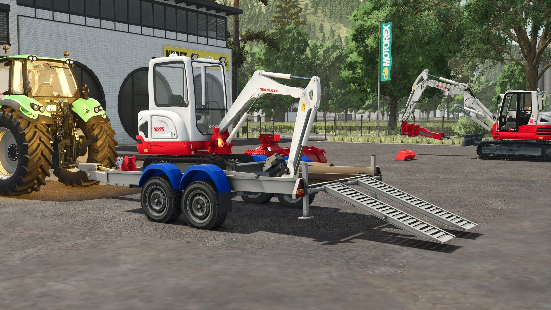 Trailer 2 axles Hubière V1.0